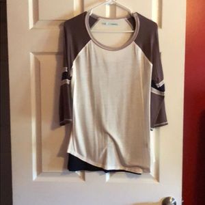 Baseball tee and tank